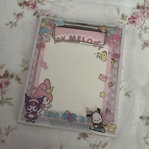 My Melody Mini Clipboard Notepad